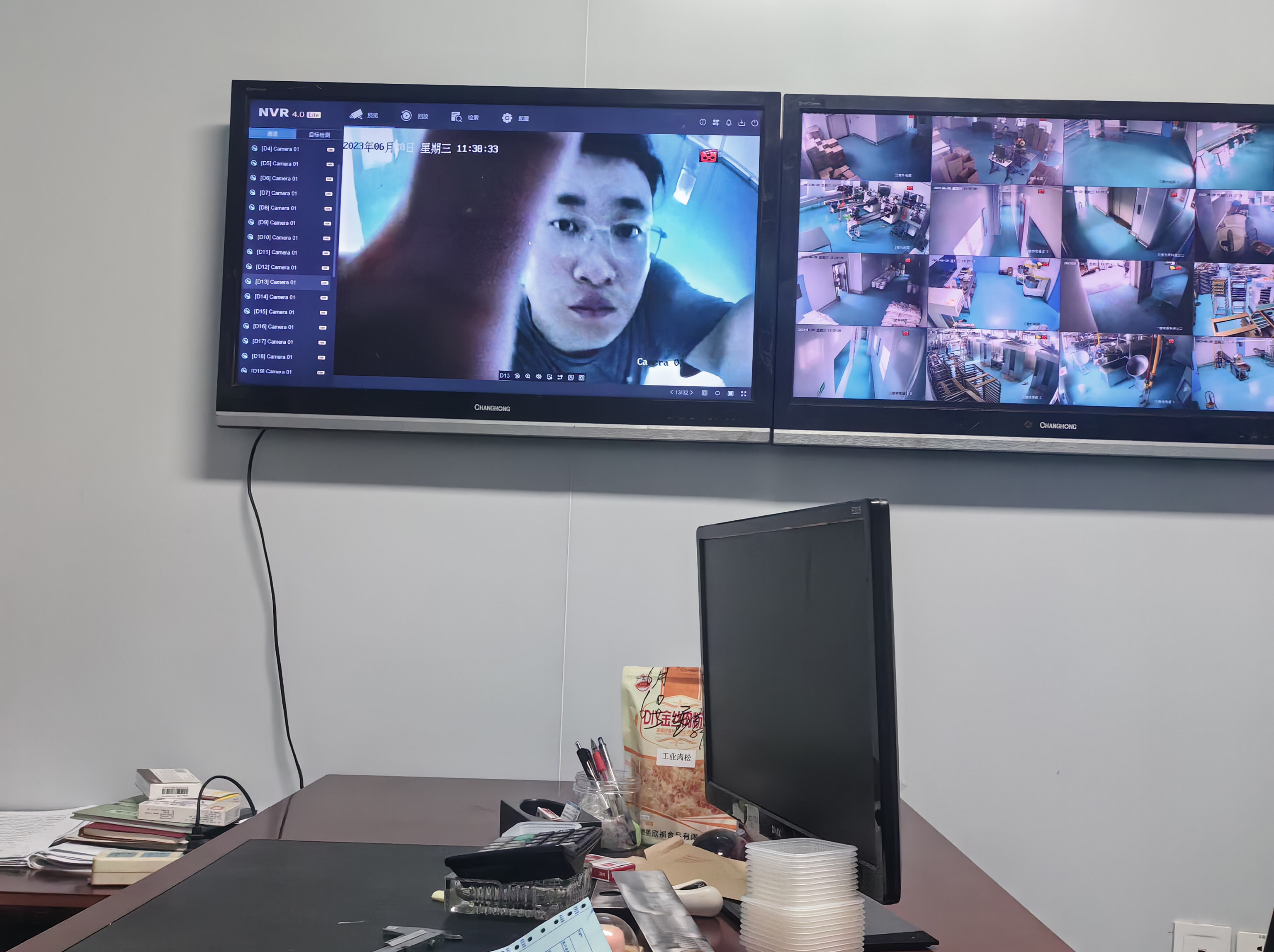 合肥某大型商场监控系统安装工程案例 - 三讯科技